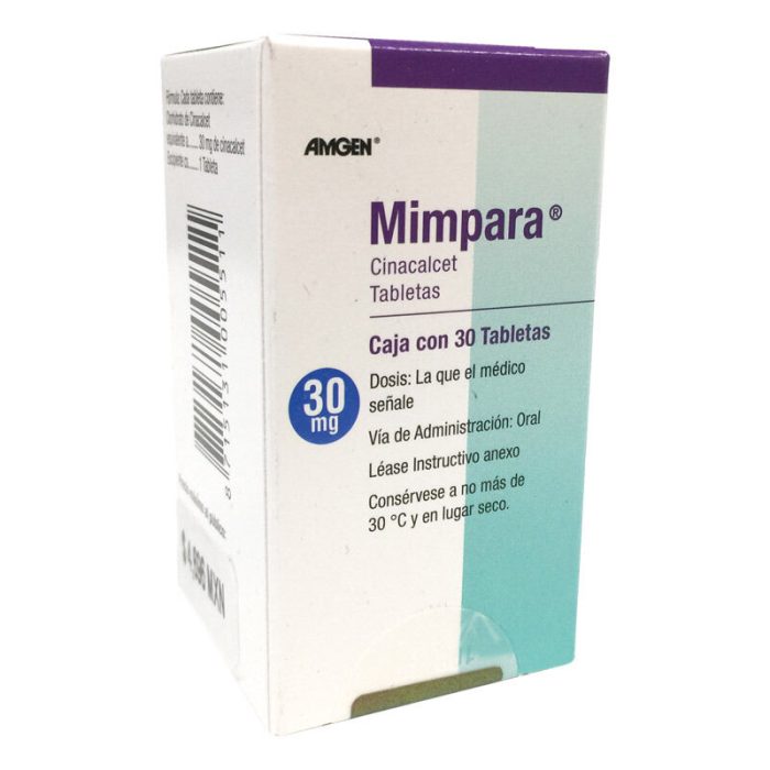 MIMPARA 30MG C 30 TAB CINACALCET