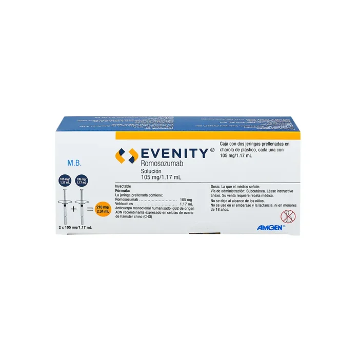 EVENITY 105MG/1.17ML C/2 JGS PRELL ROMOSOZUMAB (R)