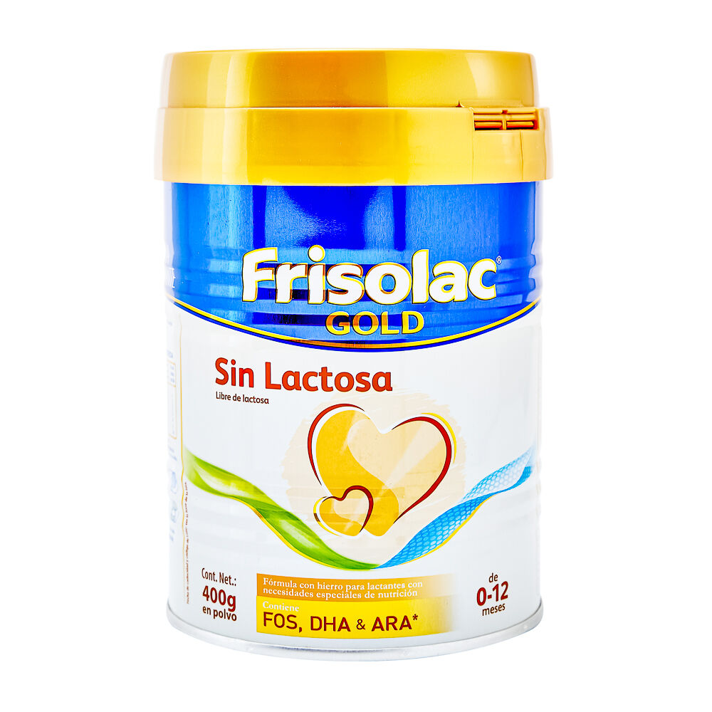 FRISOLAC GOLD SIN LACTOSA 400G