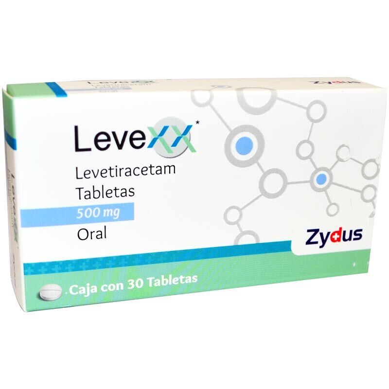 LEVEXX 500MG C 30 TAB LEVETIRACETAM