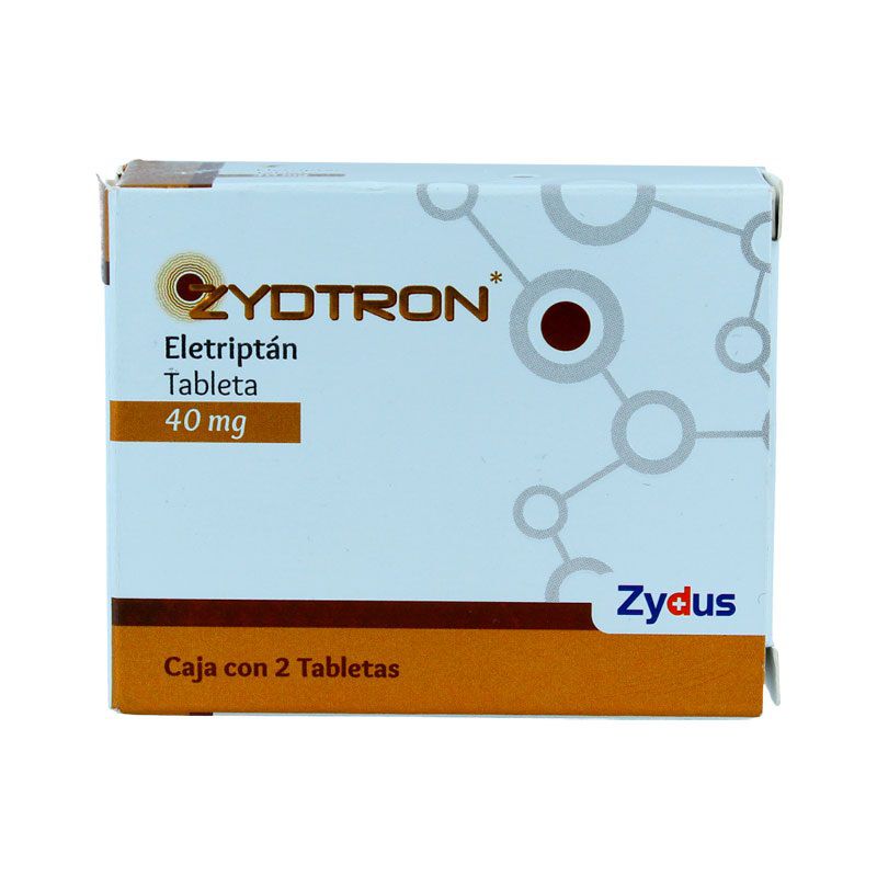 ZYDTRON 40MG C 2 TAB  ELETRIPTAN