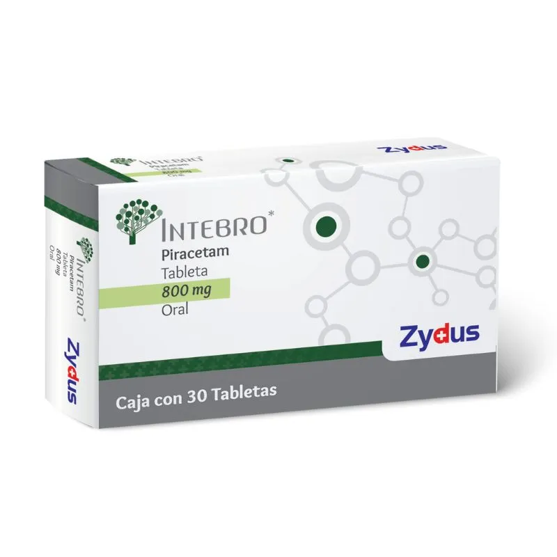 INTEBRO 800MG C 30 TAB PIRACETAM