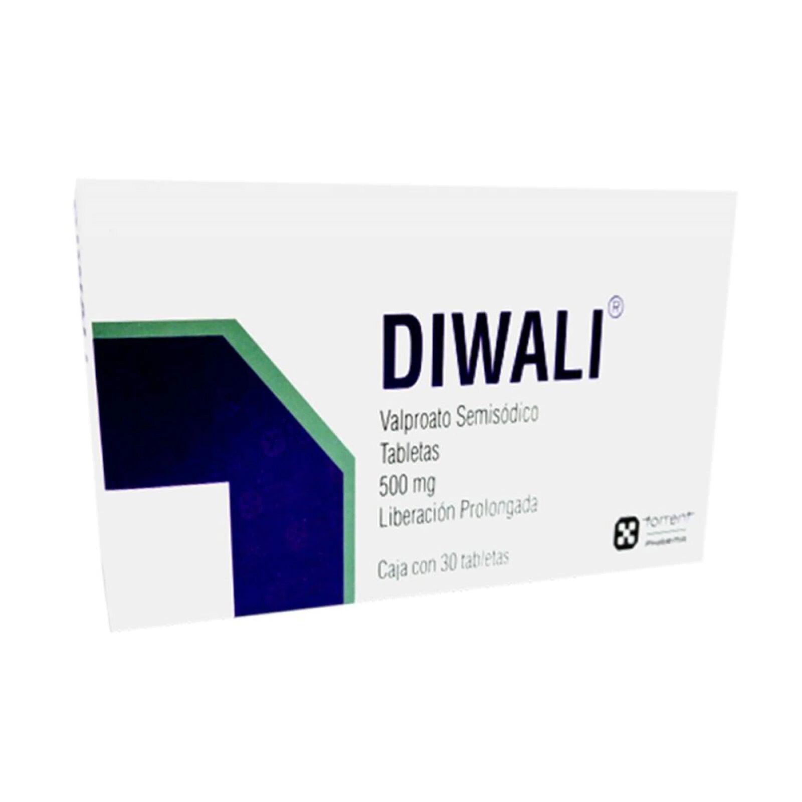 DIWALI 500MG LP C 30 TAB VALPROATO SEMISODICO
