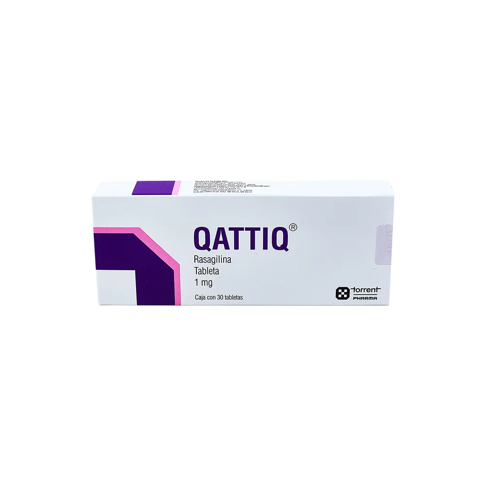 QATTIQ 1MG 30 TAB  RASAGILINA