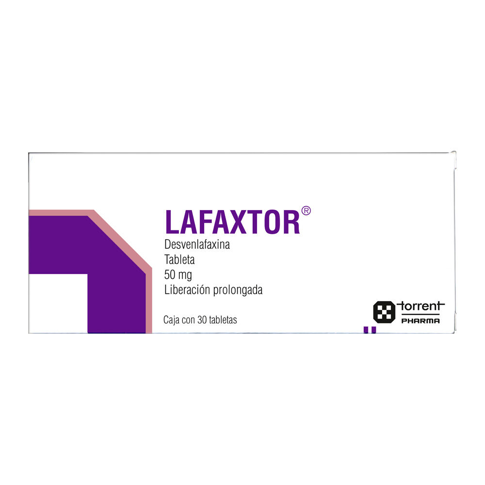 LAFAXTOR 50MG LP C 30 TAB DESVENLAFAXINA