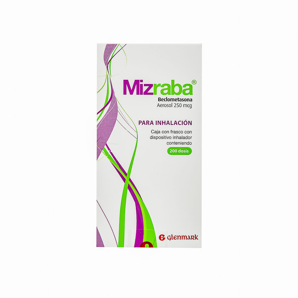 MIZRABA 250MCG AEROSOL P/INHALADOR C 200 DOSIS BECLOMETASONA