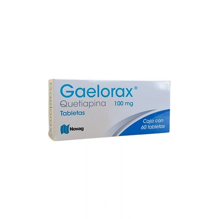 GAELORAX 100MG C 60 TAB QUETIAPINA